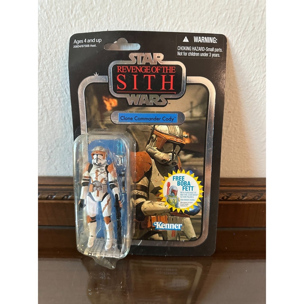 Hasbro Star Wars Vintage Revenge of the Sith Clone Commander Cody 2010
